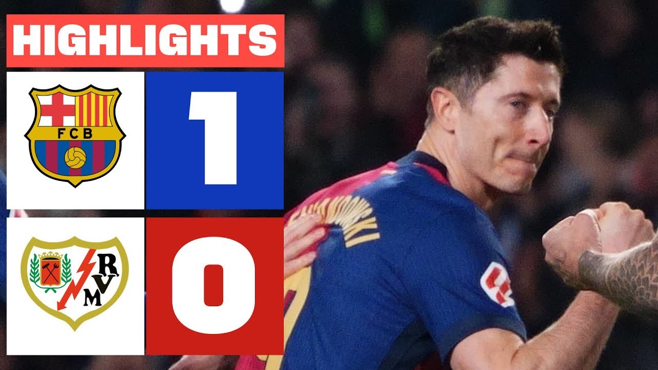 Full Match ย้อนหลัง [ บาร์เซโลน่า vs ราโย่ บาเยกาโน่ ] ลาลีก้า สเปน 18.2.68